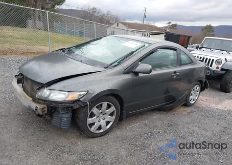 2010 Honda Civic Lx из США, поврежденный, VIN 2HGFG1B66AH508257